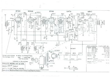 Dominion 1258 schematic circuit diagram